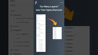 👉 Collapse All Layers in Figma | One Shortcut to Clean Up Instantly!