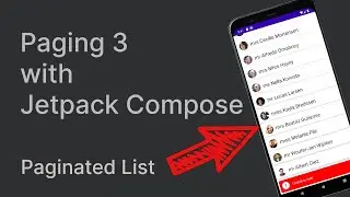 Pagination in Jetpack Compose using Paging 3
