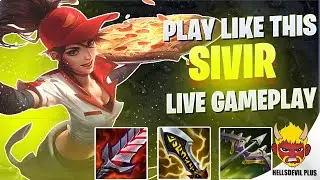 Sivir Is Crazy Powerful Is You Play Like This! - Wild Rift HellsDevil Plus Gameplay