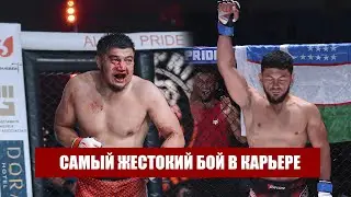 🔴самый жестокий бой в карьере  BOBUR ABDULAZIZOV