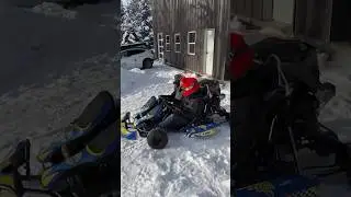 Two Driver Go Kart + Crotch Rocket Engine…
