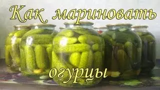 Как мариновать огурцы