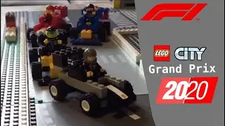 Stop Motion| Lego F1 Lego city Grand Prix 2020| ft. Farmer Boy