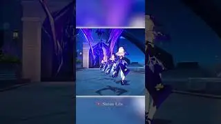 Genshin characters synchronize attacks | Genshin Impact 