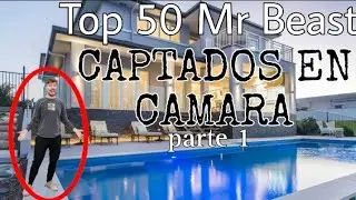 Top 50 Mr. Beast CAPTADOS en cámara [parte 1]