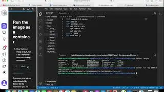 How to run a Docker container in the background of the Terminal current session