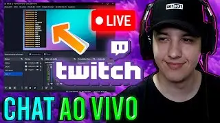 Como colocar CHAT da TWITCH no OBS Studio