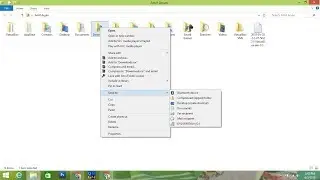 How to hide "Send to" option on right click