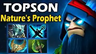 Топсон на Новом Фурионе, Стал Имбой патча! - Topson Nature's Prophet 7.37 ДОТА 2