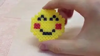 Смайлик из термомозаики