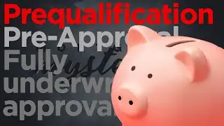 What Does Prequal Mean? It means Pre-qualification. What does that mean?