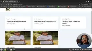 9 - Identidade da página e definição das Páginas Inicial e Postagens - Prof. Bruno Clemente