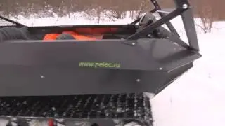 Пелец мини 3 отзывы владельца Руслана Остапенко обзор на снегоболотоход пелец