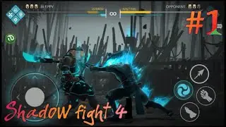 Playing shadow fight 4 for the first time | Shadow fight 4 | DEADLÓX GAMING
