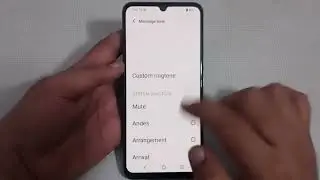how to enable message tone in Vivo y02t, Vivo y02t message tone setting