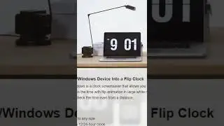 Add a Flip Clock Screensaver to Windows 11   