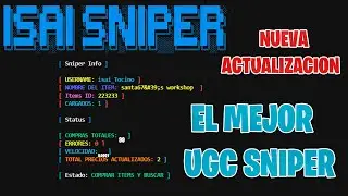 TUTORIAL DEL MEJOR BOT PARA LOS LIMITADOS GRATIS ISAI SNIPER [ACTUALIZADO]