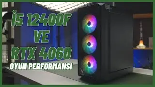 RTX 4060 ve i5 12400F Oyun Performansı | MediaMarkt Exper OEM