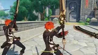 4 Дилюка против Тимми. Genshin Impact