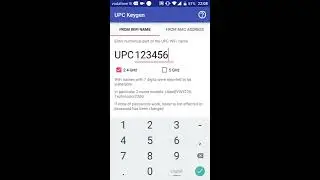 How to find the password of a UPC WiFi network