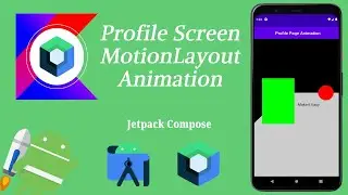 How to Implement Profile Screen Animation in Jetpack Compose | Android | Kotlin | Make it Easy