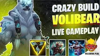 I Found This CRAZY Volibear Build! - Wild Rift HellsDevil Plus Gameplay