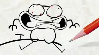 Нарисованный маленький человечек Shorts Весёлые истории Софии