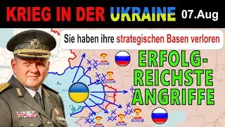 07.AUGUST: OPERATION STURM - Ukrainer ebnen den Weg zur LUFTHOHEIT! | Ukraine-Krieg