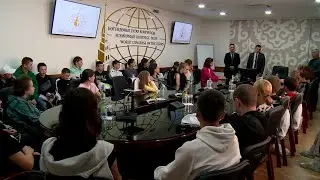 Йолдыз Эчкен авылы балалары Казанга килде