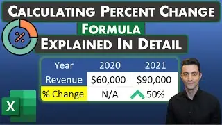 Calculating Percent Change Formula | Excel Example Included