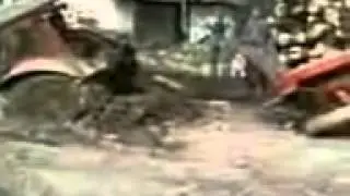 Порвали трактор