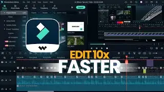 10 Tips and Tricks To Edit Faster in FILMORA! | Beginners Guide.
