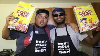 COOKING WITH CHUNKZ ft DARKEST MAN - HOW TO MAKE CEREAL!