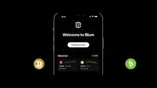 Blum — Телеграм-бот и игра для заработка криптовалюты. Проект от сотрудников Binance!