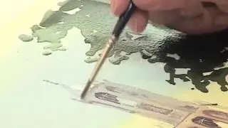 Van Gogh watercolour paint - Demonstration and inspiration by Hannie Rieuwerts