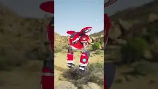 MechaBot kena langgar dengan ayam