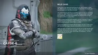 All dialogue in Still Hunt Quest