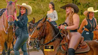 Bellas Amazonas Participando en la Cabalgata COLOMBIA 2024 😍 Circasia - Quindío