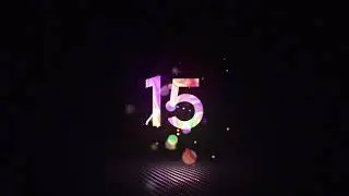 Anniversary Logo Reveal - After Effects template