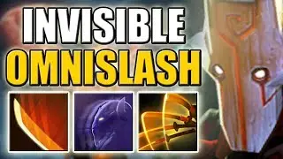 Backstab Damage with Invisible Jugg Ulti [Omnislash + Riki Invis] Dota 2 Ability Draft