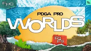 2024 PDGA Pro Worlds | FPO R1F9 | Tattar, Pierce, Salonen, Handley | Jomez Disc Golf