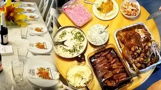 День БЛАГОДАРЕНИЯ в США. Индейка удалась! После ужина в кинотеатр на открытом воздухе