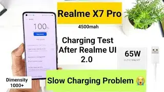 Realme x7 pro charging test after realme ui 2.0 update