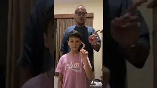 Гуф с сыном в тик ток