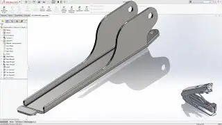 Creating AMAZING Stapler in SOLIDWORKS - Sheet Metal (Volume 1)