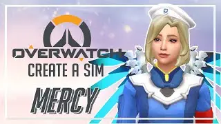 Mercy (Full CC List) // The Sims 4: Overwatch CAS