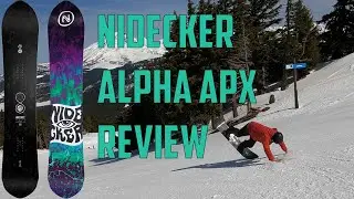 Nidecker Alpha APX 2023 Snowboard Review vs. Alpha