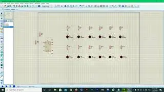 Simulation Of Bike flashing LED lights in Proteus.