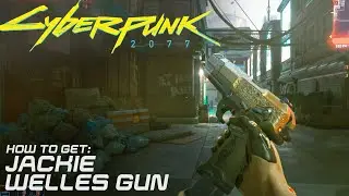 Cyberpunk 2077 - La Chingona Dorada Jackie Welles Gun