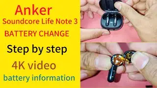 ANKER SOUNDCORE LIFE NOTE 3 BATTERY REPLACEMENT/BATTERY BACKUP PROBLEM